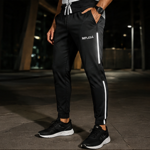 Men’s Reflective Joggers – Gym & Night Workout Pants | Reflexa Active
