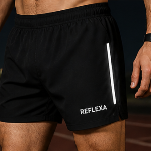 Men’s Reflective Running Shorts – Lightweight Gym & Night Wear | Reflexa Active